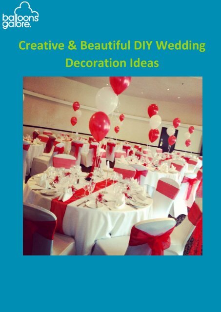 DIY Wedding Decoration Ideas Guide