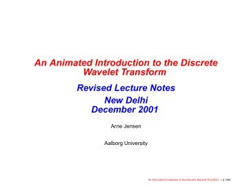 An Animated Introduction to the Discrete Wavelet Transform