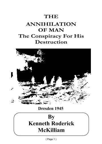 Annihilation of Man - The New Ensign