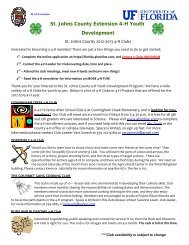 Club Pub Worksheet - St. Johns County Extension Office