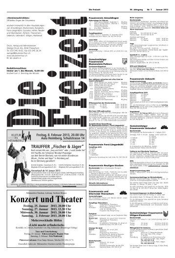 Die Freizeit 1 - Gerber Druck AG