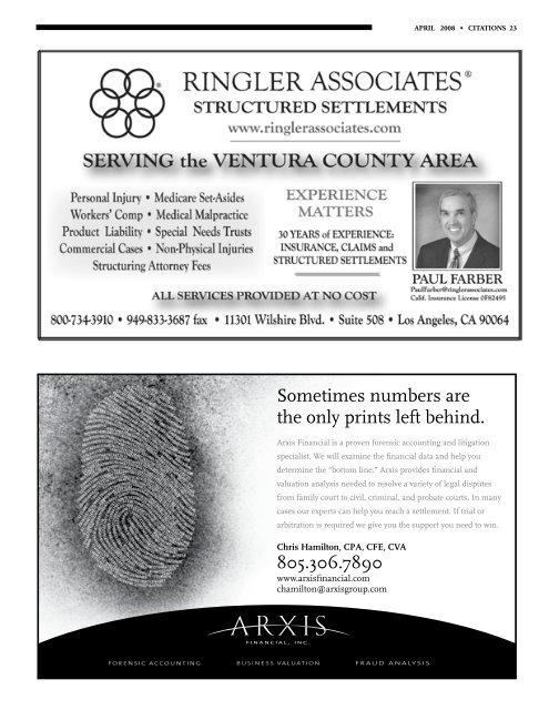 LINCOLN ON E-MAIL - Ventura County Bar Association