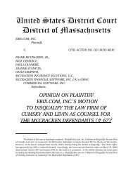 disqualify firm motion law