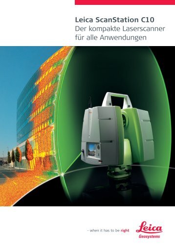 Leica ScanStation C10 - Laserscanning Europe