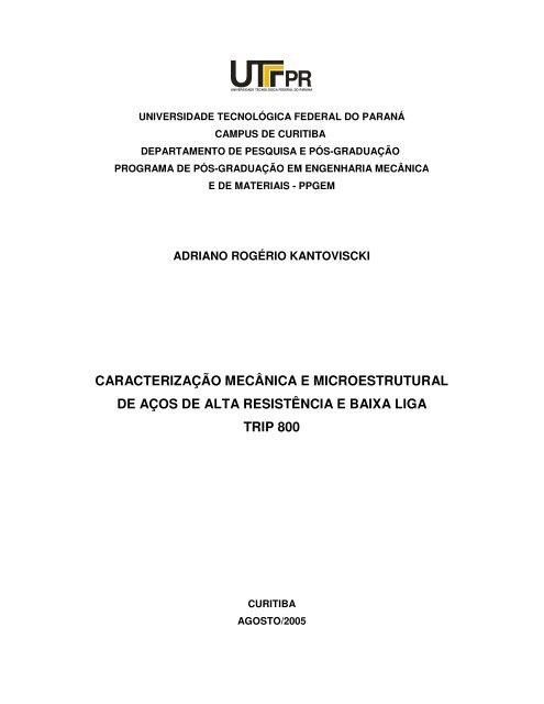 KANTOVISCKI, Adriano Rogerio.pdf - PPGEM - UTFPR