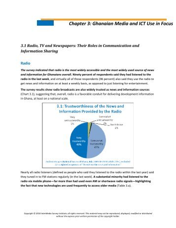 Chapter 3: Ghanaian Media and ICT Use in Focus - AudienceScapes