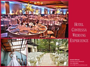 Wedding Packages - Hotel Contessa