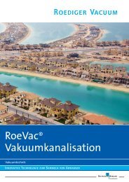 RoeVacÃ‚Â® Vakuumkanalisation - Roediger Vacuum GmbH