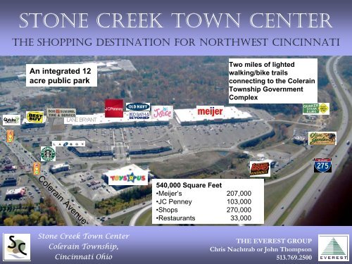 STONE CREEK TOWN CENTER - Everest Real Estate