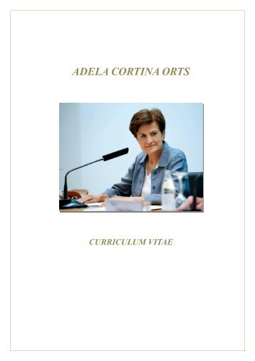 ADELA CORTINA ORTS - FundaciÃ³n Ãtnor