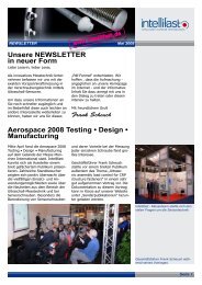 Unsere NEWSLETTER in neuer Form Aerospace 2008 ... - Intellifast