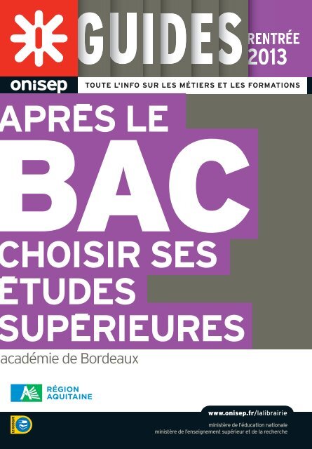 AprÃ¨s le bac - Onisep