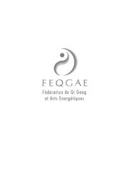 Untitled - FÃ©dÃ©ration des Enseignants de Qi Gong, Art EnergÃ©tique