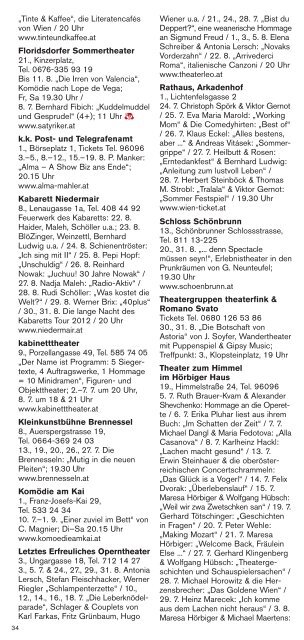 Wien- Programm 7–8/12