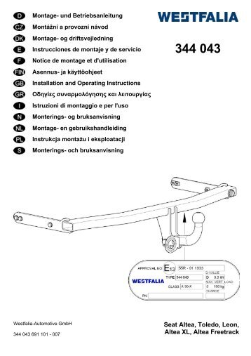 344 043 - Westfalia