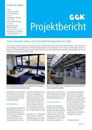 Projektbericht PDF - GGK Perfect Cable Coaching