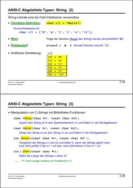 Systemprogrammierung Teil 1: Einführung