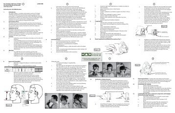 Hans Rudolph 7600 V2 CPAP Mask - User Instructions (PDF)