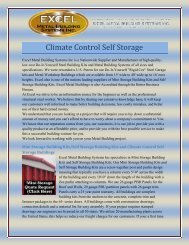 Climate Control Self Storage