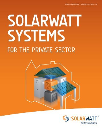 Brochure SOLARWATT SYSTEMS for private sector