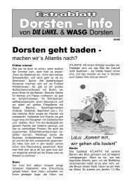 Ausgabe Juni 2006 - DIE LINKE. Stadtverband Dorsten