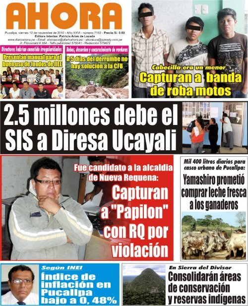 Ahora - san martÃn - yurimaguas