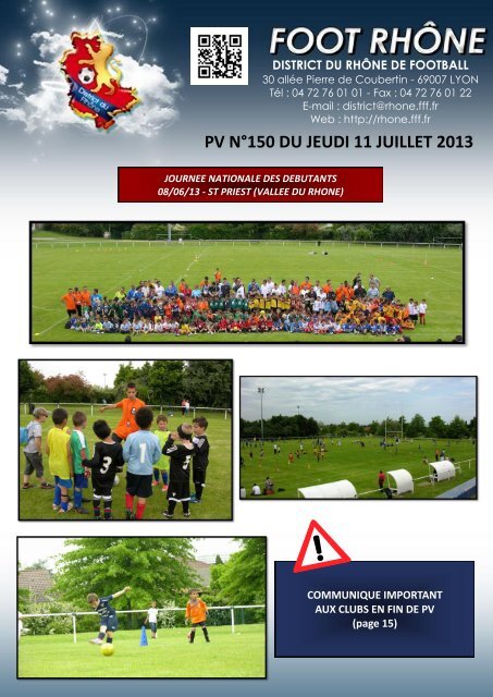 PV NÂ°150 DU JEUDI 11 JUILLET 2013