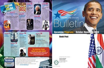 American Center Bulletin - New Delhi