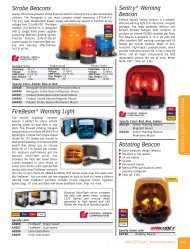 Rotating Beacon FireBeamÃ‚Â® Warning Light Strobe ... - Security tech