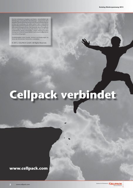 Katalog Niederspannung 2013 - Cellpack Electrical Products