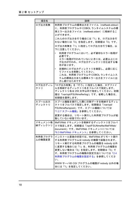 MeFt/Web V7.2 - Ã£Â‚Â½Ã£ÂƒÂ•Ã£ÂƒÂˆÃ£Â‚Â¦Ã£Â‚Â§Ã£Â‚Â¢ - Fujitsu