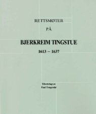 RettsmÃ¸ter pÃ¥ Bjerkreim Tingstue - Bjerkreim.info