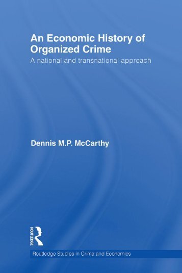 An Economic History of Organized Crime