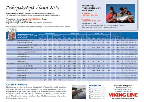 Fiskepaket - Viking Line