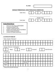 Borang Permohonan Lesen