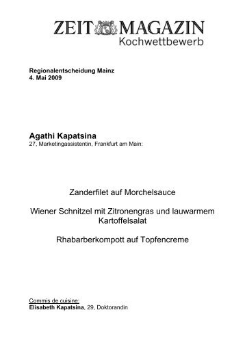 Rezept (PDF) - Die Zeit
