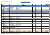 CALENDRIER 2012 - Ligue Motocycliste des Pays de la Loire