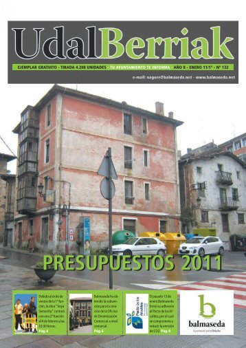 Udalberriak 132 Castellano.pdf - Ayuntamiento de Balmaseda