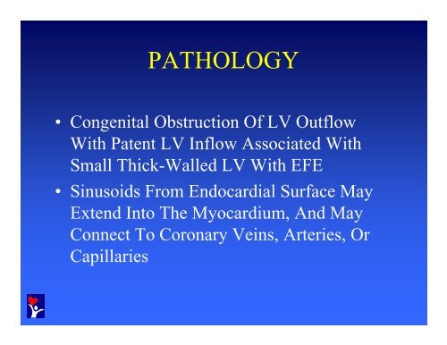 surgery for hlhs with surgery for hlhs with coronary artery fistulas or ...