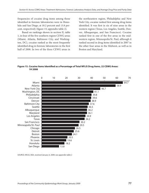 CEWG January 09 Full Report - National Institute on Drug Abuse