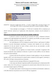 Ministero dell'Economia e delle Finanze