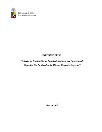 Informe Final - Sence