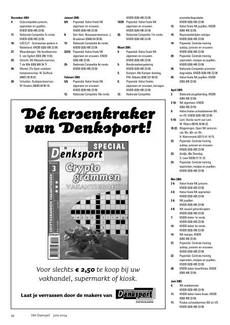 HD 0403 - Het Damspel - Koninklijke Nederlandse Dambond