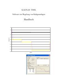 Kaltgas Tool - HANDBUCH - KGW Isotherm