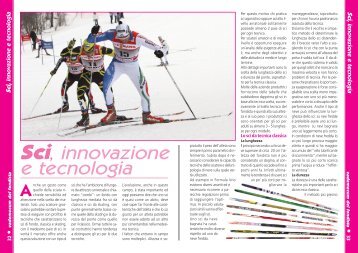 Sci, innovazione e tecnologia - Vademecum del fondista