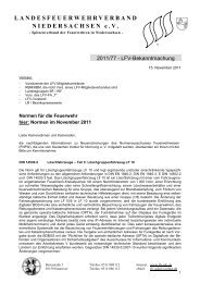 LANDESFEUERWEHRVERBAND NIEDERSACHSEN e.V.