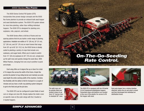 8000 SERIES PLANTERS - AGCO Iron