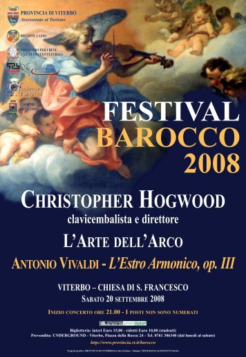 Ensemble L'Arte dell'Arco - Provincia di Viterbo