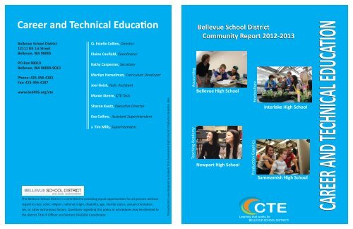 Career and Technical Education - Bellevue School District