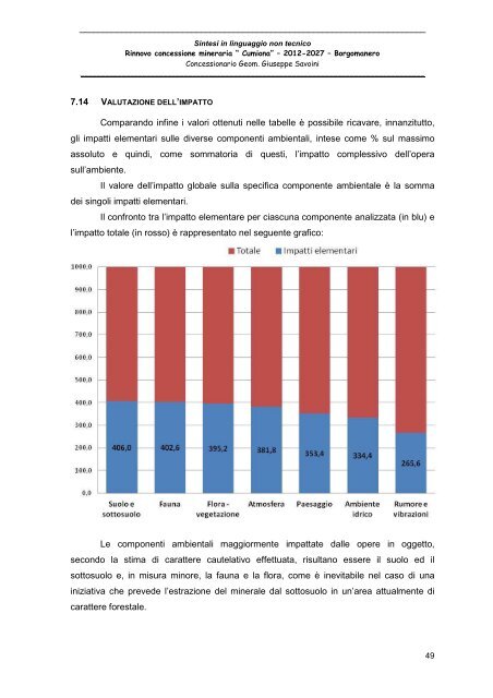 Sintesi non tecnica - Valutazione Ambientale - Regione Piemonte